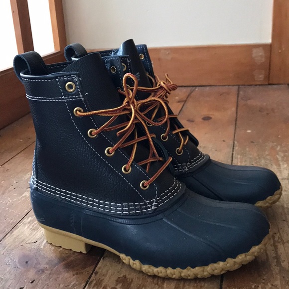 navy bean boots